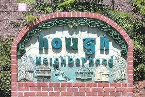 Hough Neighborhood Sign